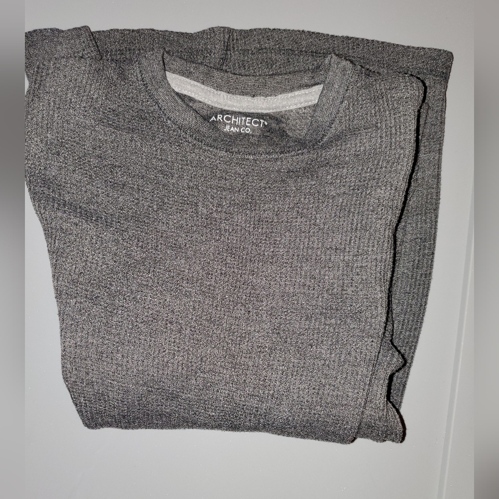 Architect Boy's long sleeve tee gray sz 10/12